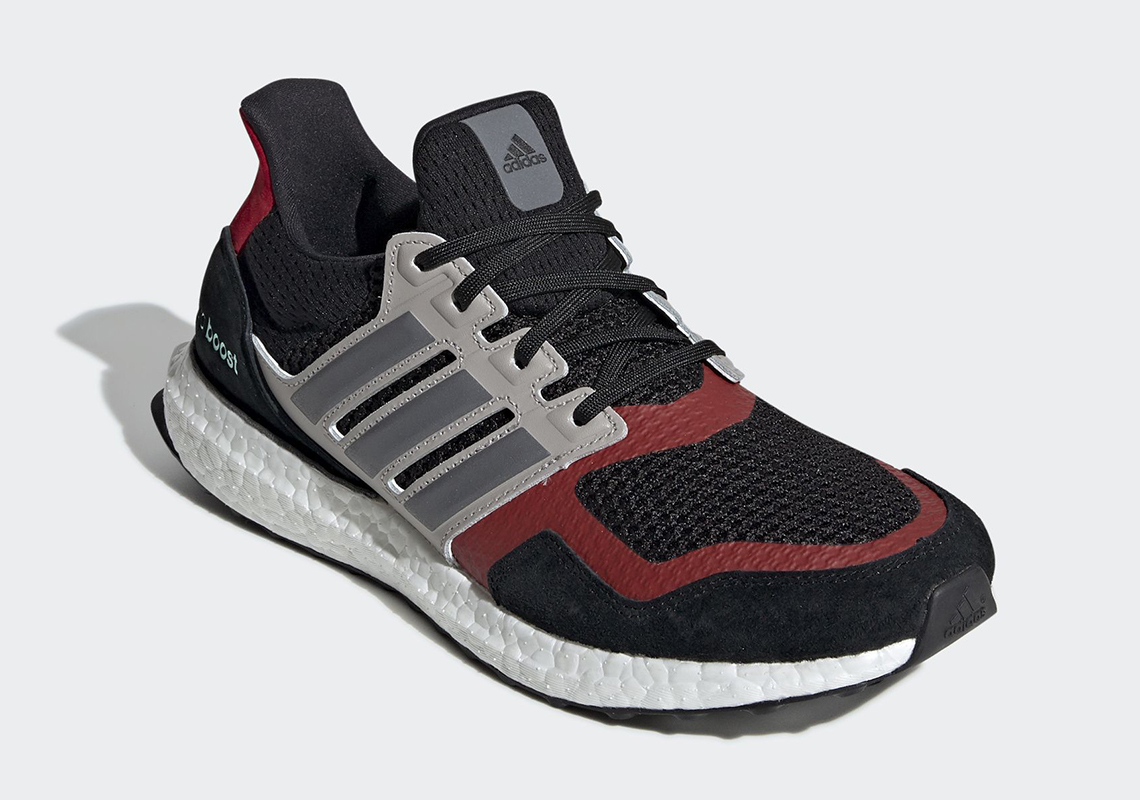 The adidas Ultra Boost S&L Appears With Grey And Red Details