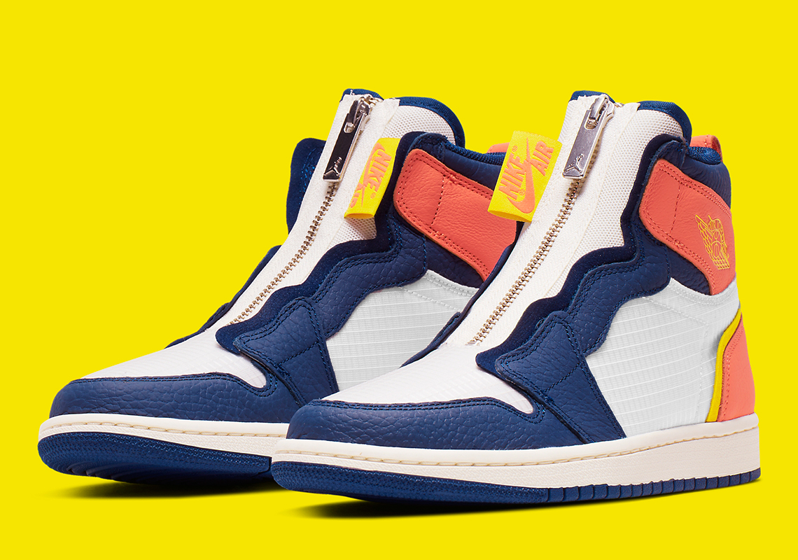 The Air Jordan 1 High Zip Appears In Alternate OKC Colors