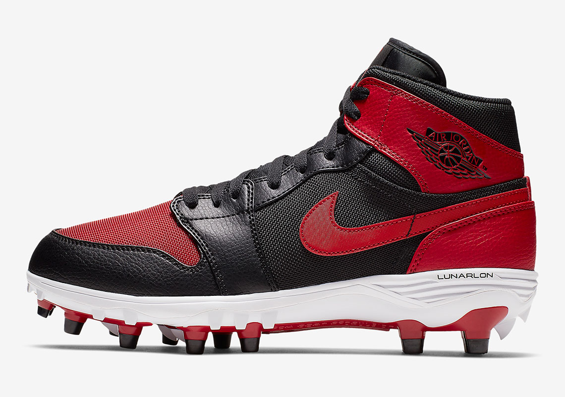 Air Jordan 1 Mid Td Football Cleats Banned 2