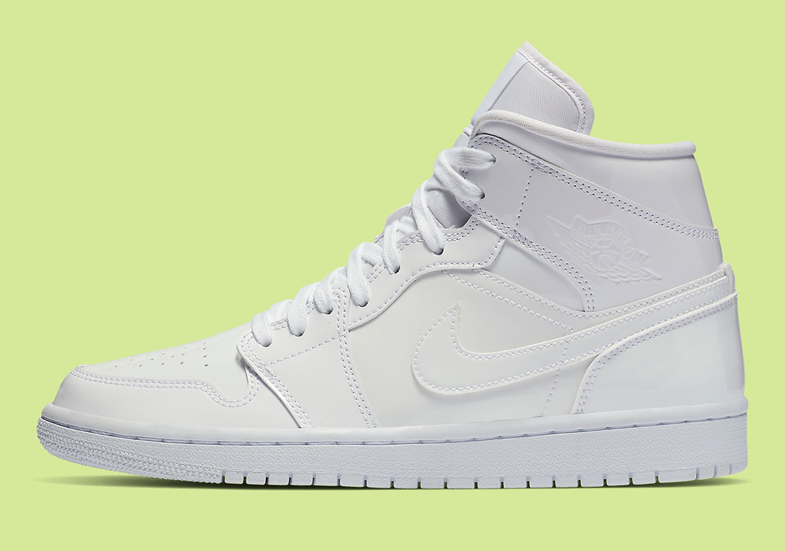 Air Jordan 1 Patent White Bq6472 111 5