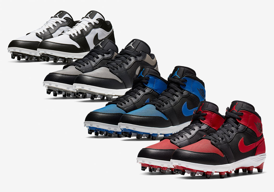 Original Air Jordan 1 Colors Return As Football Cleats