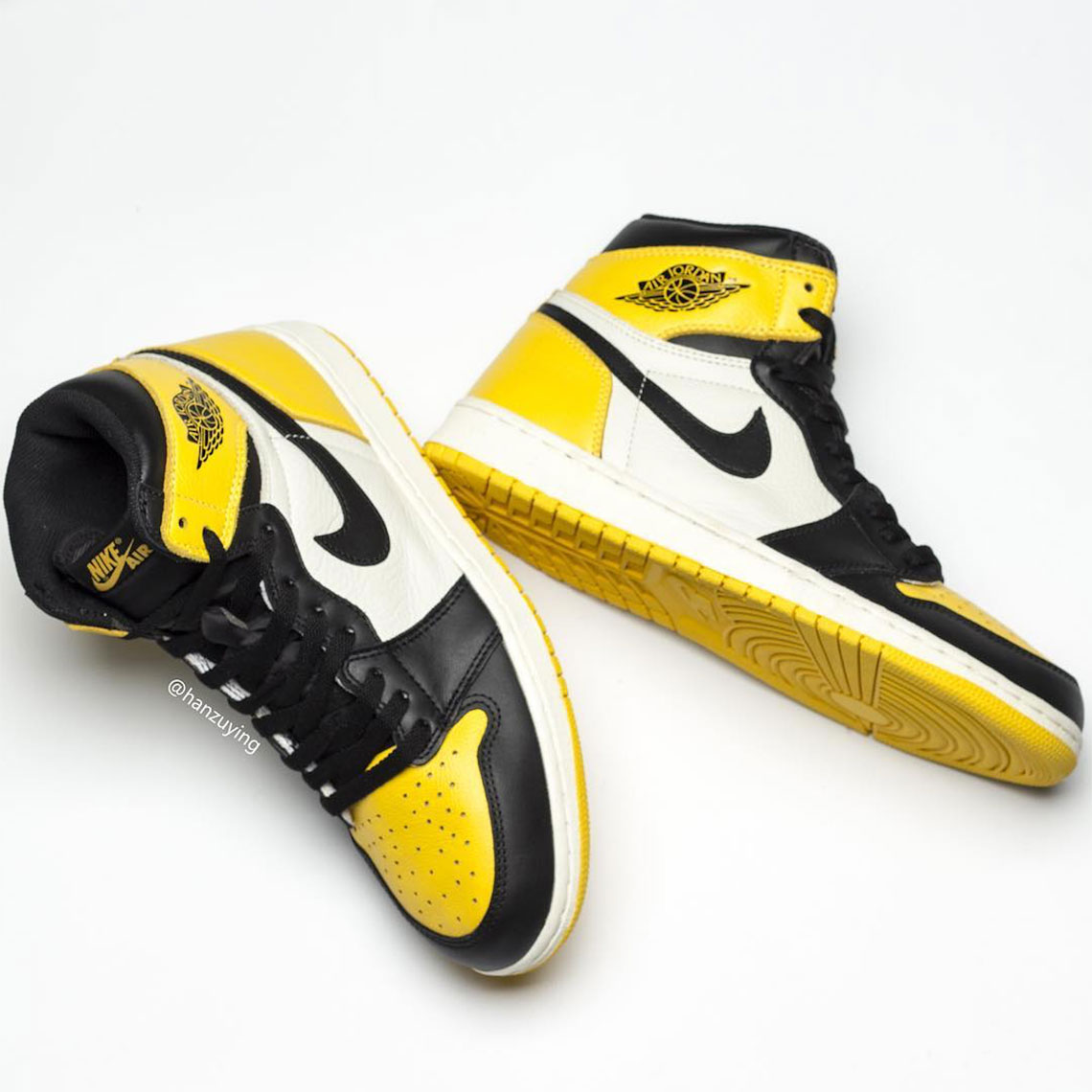 Air Jordan 1 Yellow Toe Ar1020 700 11