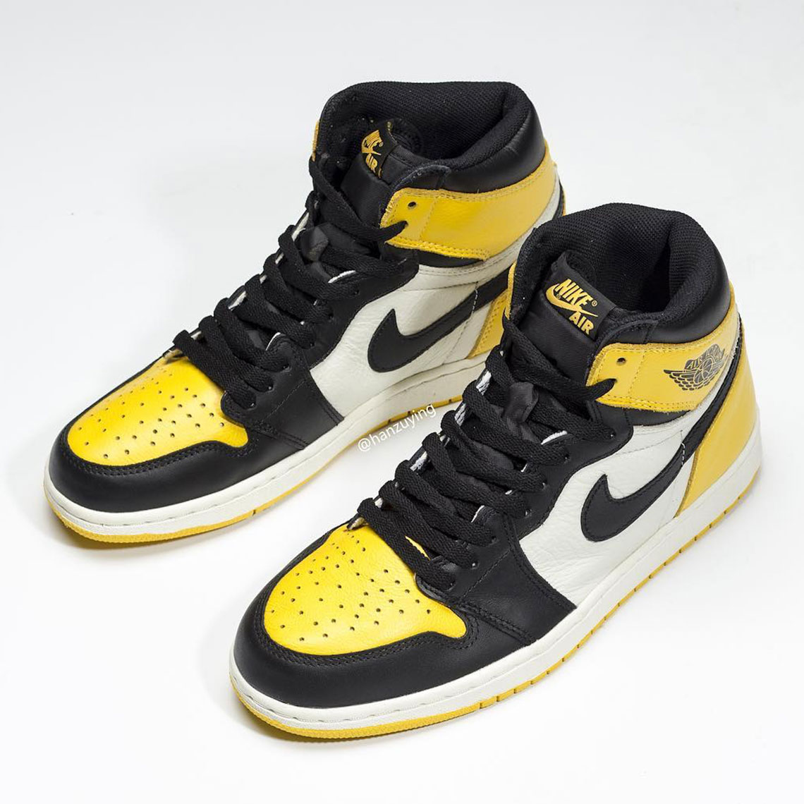 Air Jordan 1 Yellow Toe Ar1020 700 14