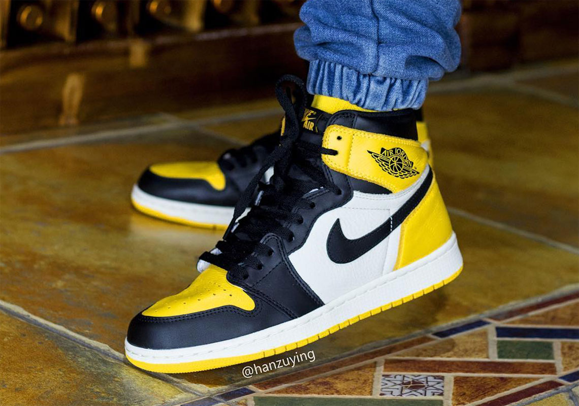 Air Jordan 1 Yellow Toe Ar1020 700 3