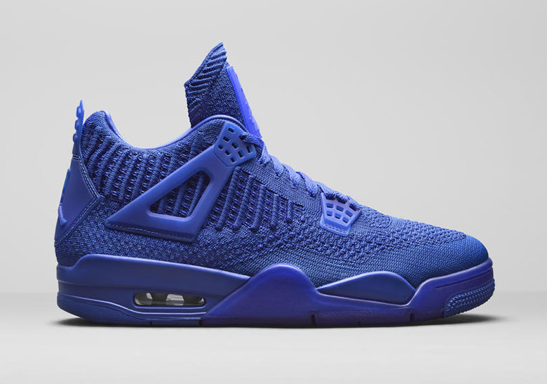 Air Jordan 4 Flyknit Blue 2019 Aq3559 400