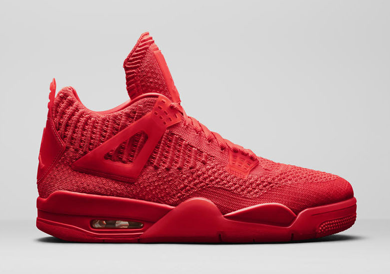 Air Jordan 4 Flyknit Red 2019 Aq3559 600