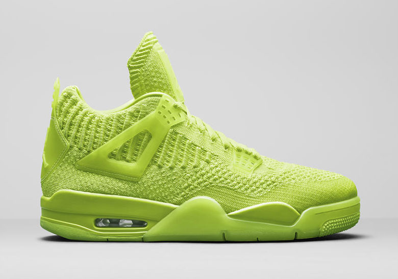 Air Jordan 4 Flyknit Volt 2019 Aq3559 700