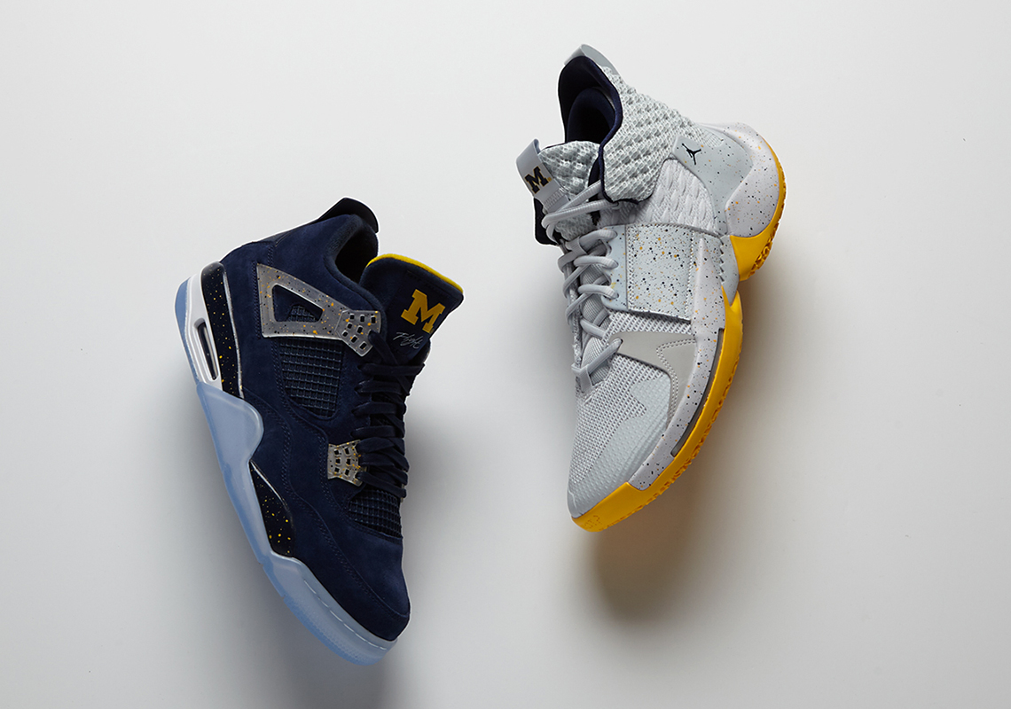 Air Jordan 4 Why Not Zer0.2 Ncaa Pes Michigan