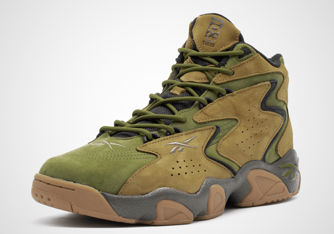 Atmos Reebok Mobius Green Khaki 3