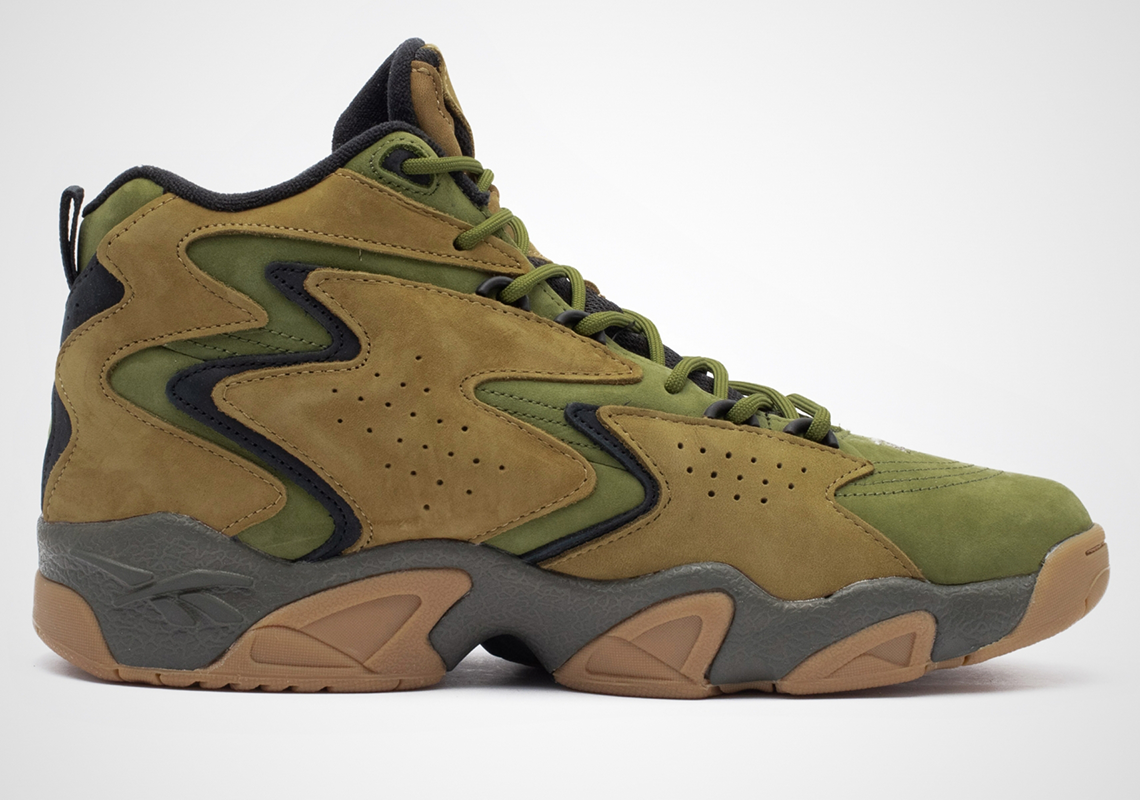 Atmos Reebok Mobius Green Khaki 4