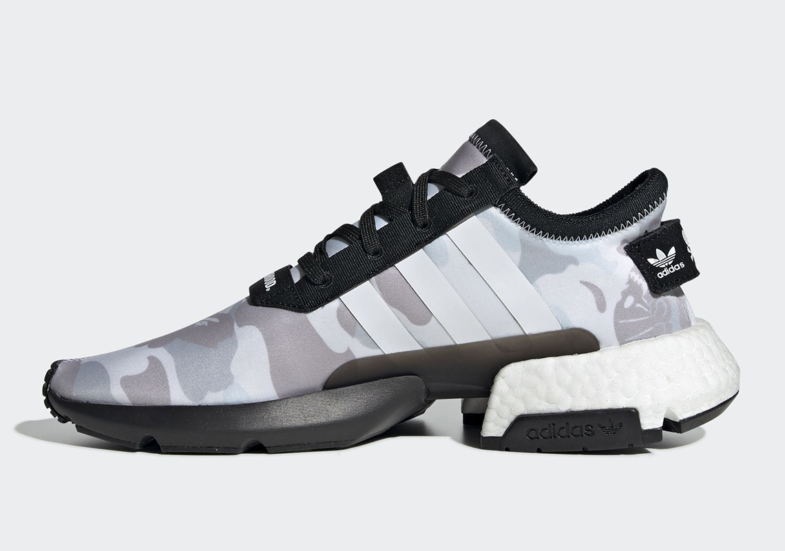 Bape Neighborhood Adidas Pod S3.1 Black White Grey Ee9431 6