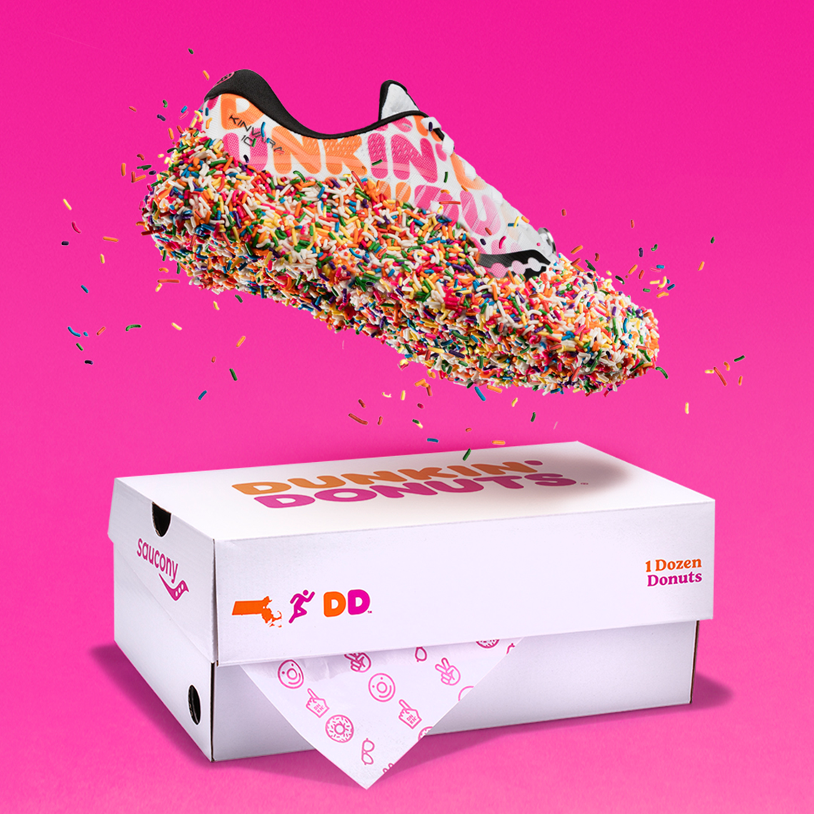 Dunkin Donuts Saucony Kinvara 10 