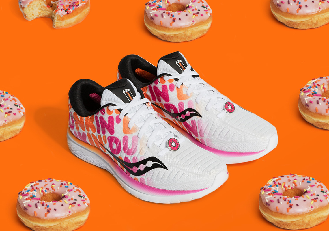 Dunkin' And Saucony Deliver Another Donut Inspired Kinvara 10 Running Shoe