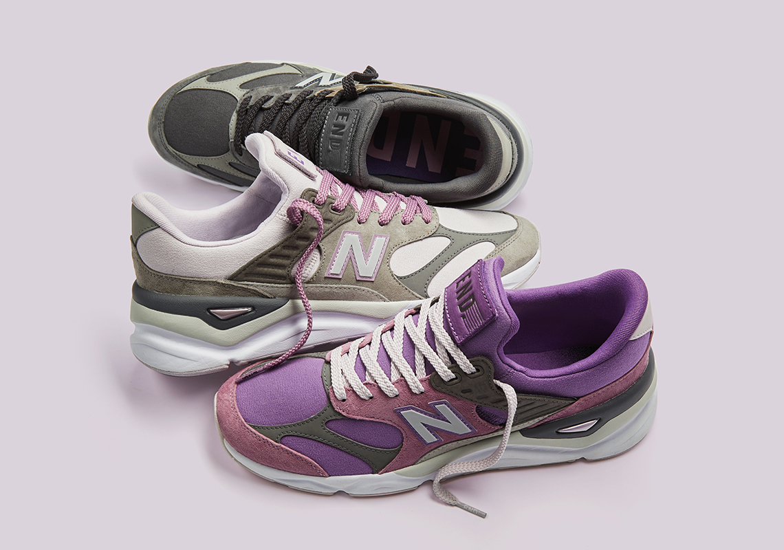 End New Balance X90 Purple Haze Pack 3