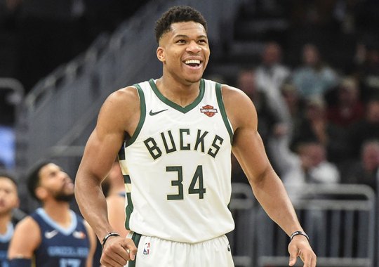 Giannis Antetokounmpo’s Nike Freak 1 Signature Shoe To Debut During NBA Playoffs