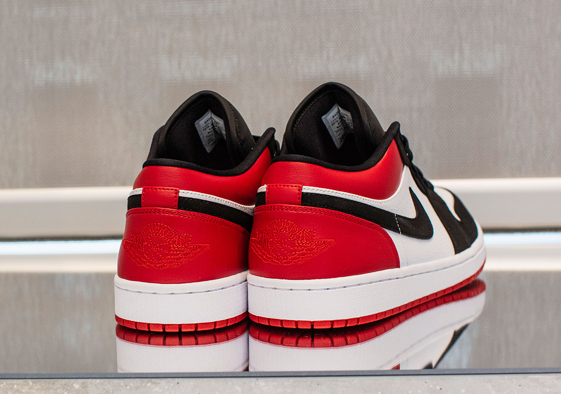 Jordan 1 Black Toe Low 1