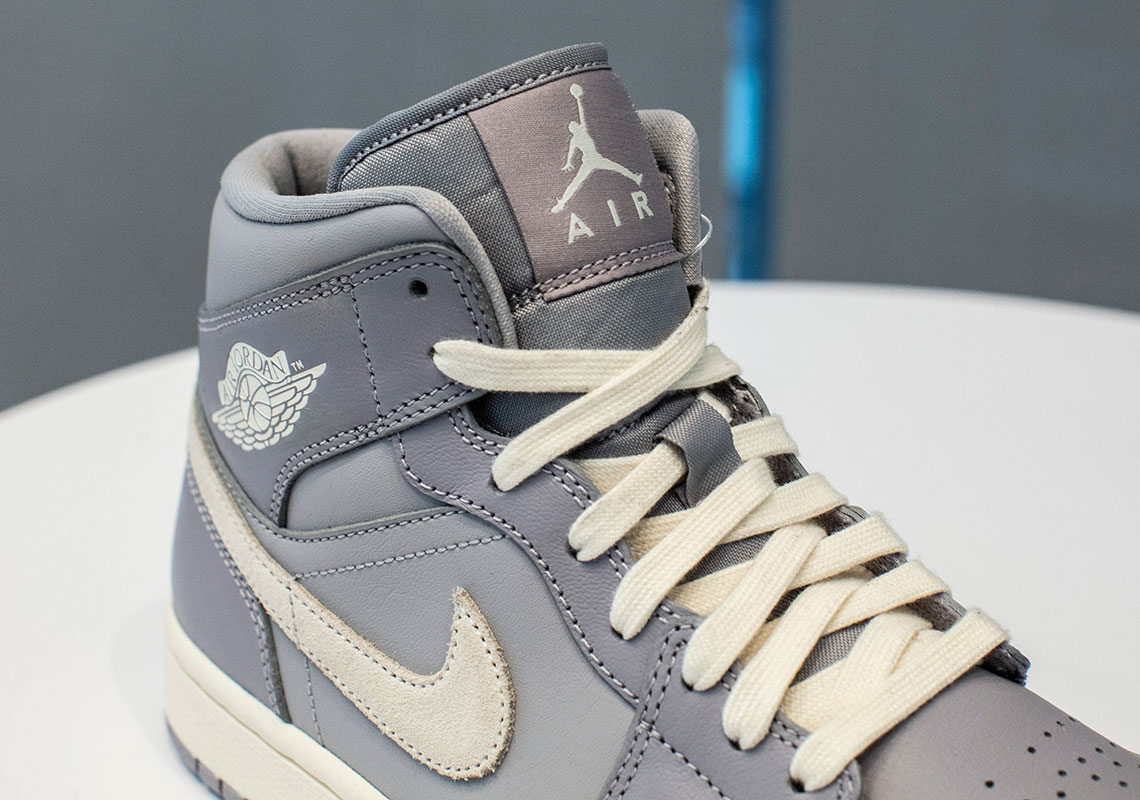 Jordan 1 Mid Full Grey 2