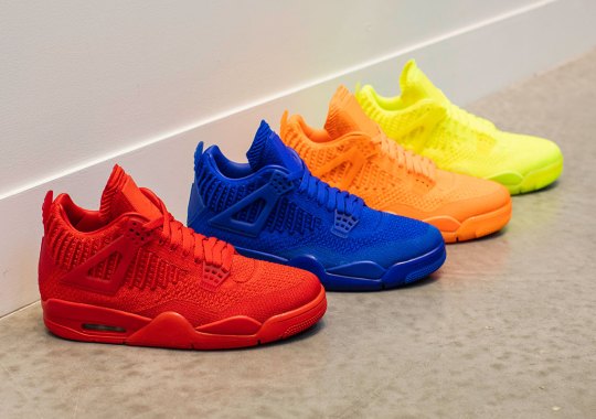 The Air Jordan 4 Flyknit Debuts In Four Regional Exclusive Colorways