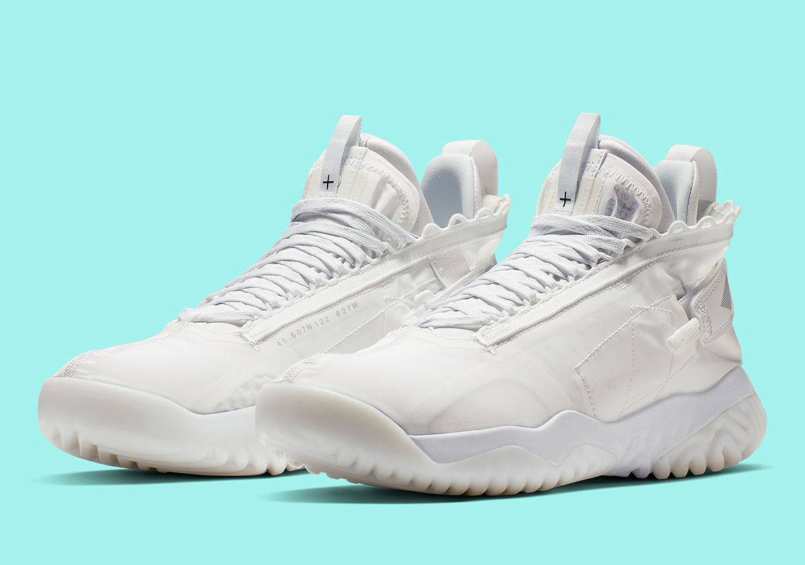 The Jordan Proto React “Triple White” Is Coming Soon