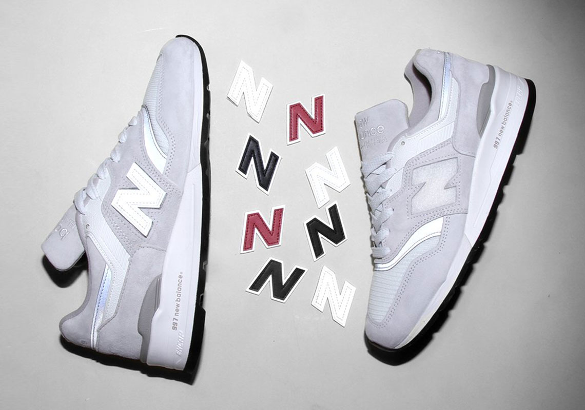 The New Balance 997 Arrives With Swappable N Logos