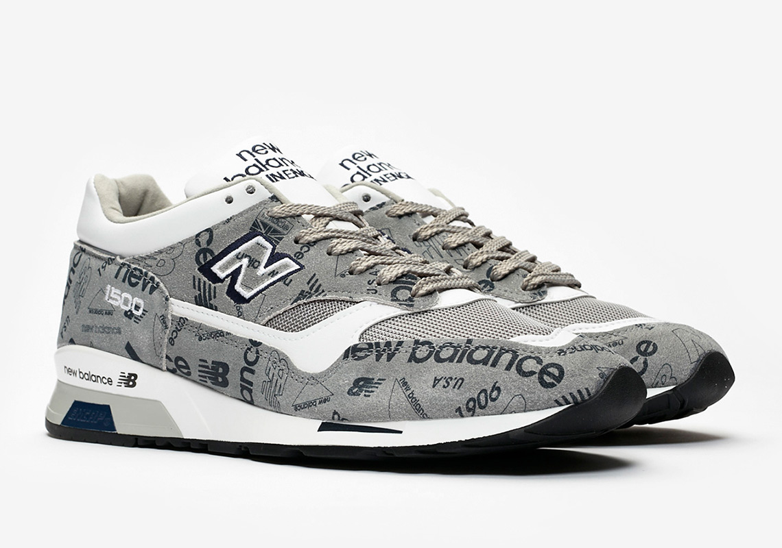 New Balance Adds All-Over-Print Logos On The M1500