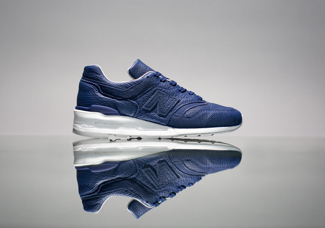 New Balance Tumbled Leather Blue