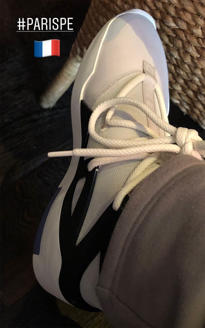 Nike Air Fear Of God 1 White Black 2