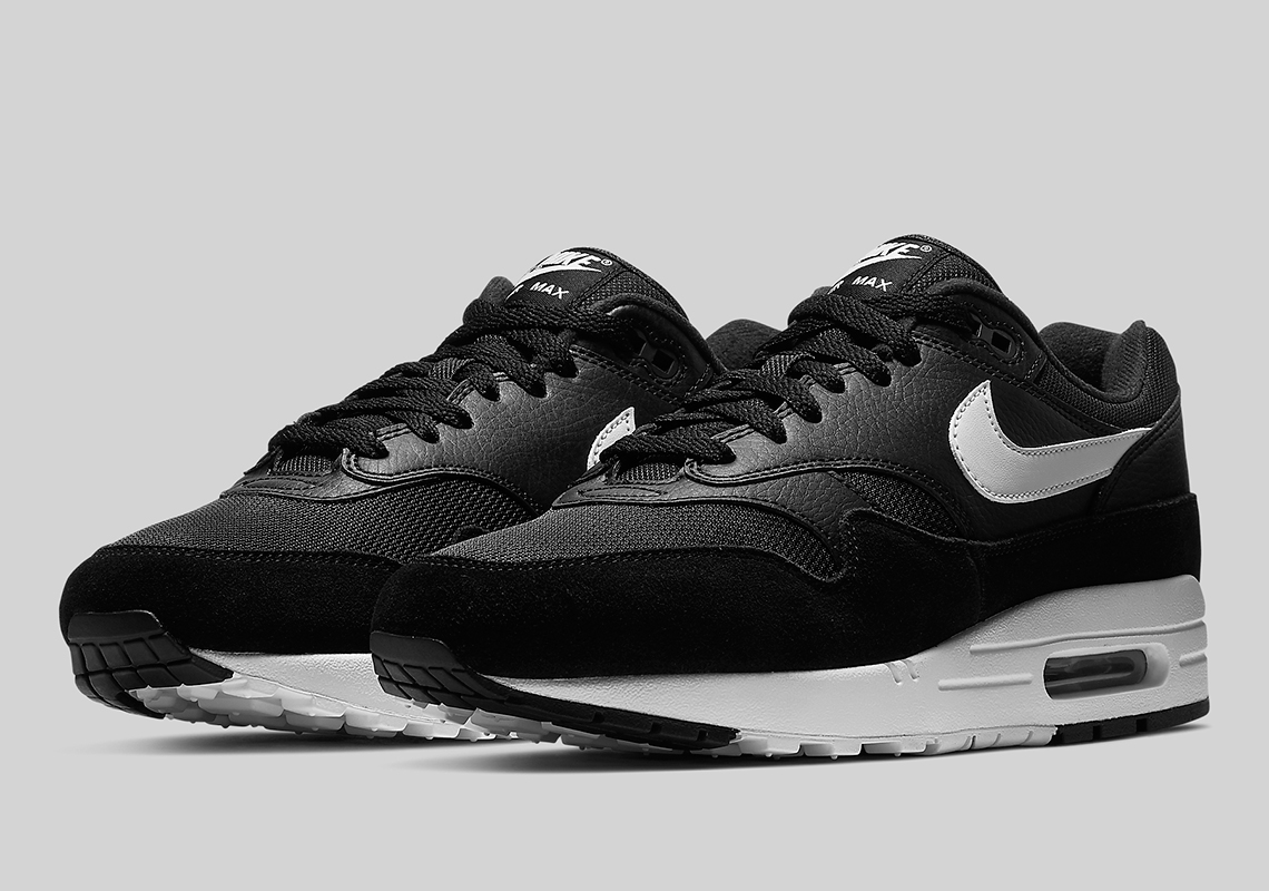 Nike Air Max 1 Black White Ah8145 014 3