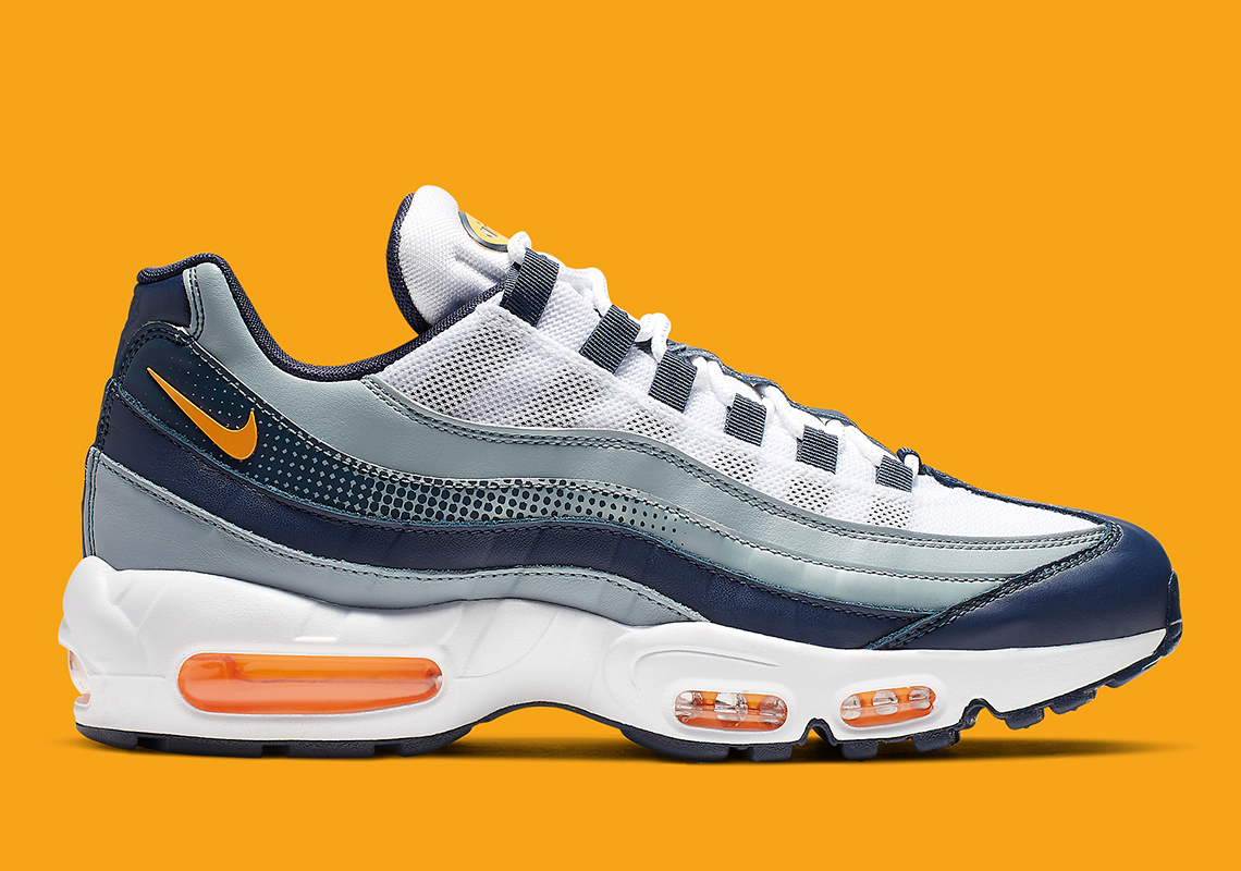 Nike Air Max 95 Navy Orange Aj2018 401 2