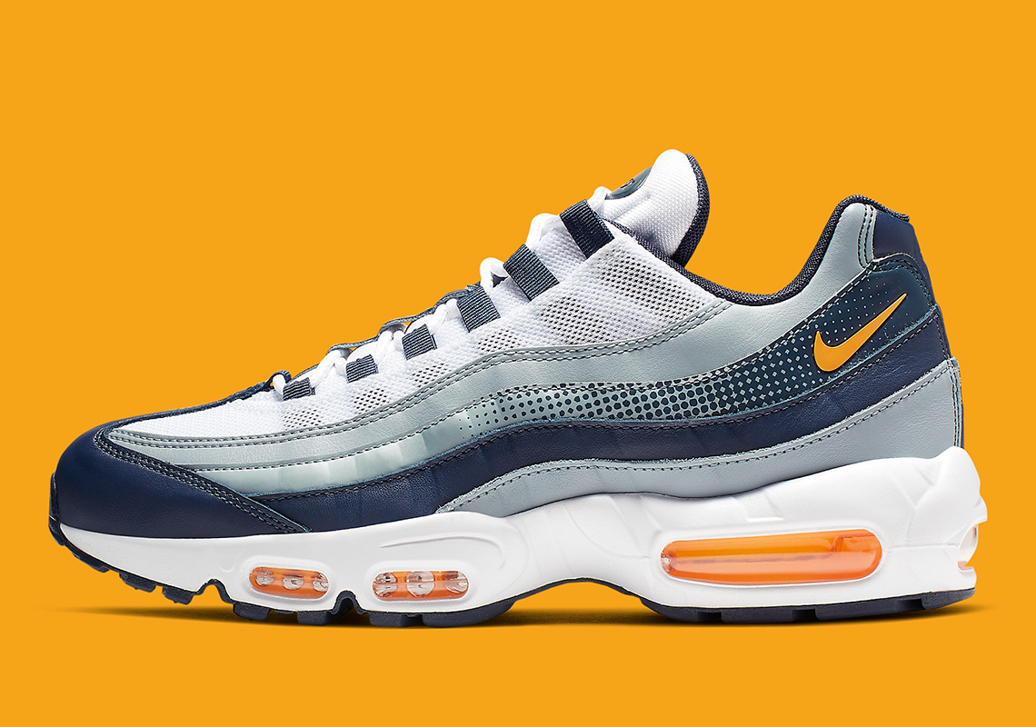 Nike Air Max 95 Navy Orange Aj2018 401 3