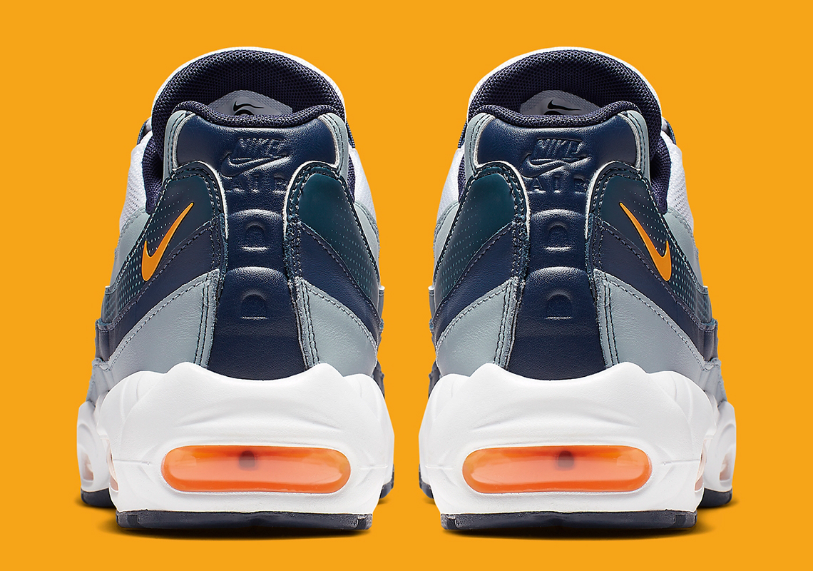 Nike Air Max 95 Navy Orange Aj2018 401 4