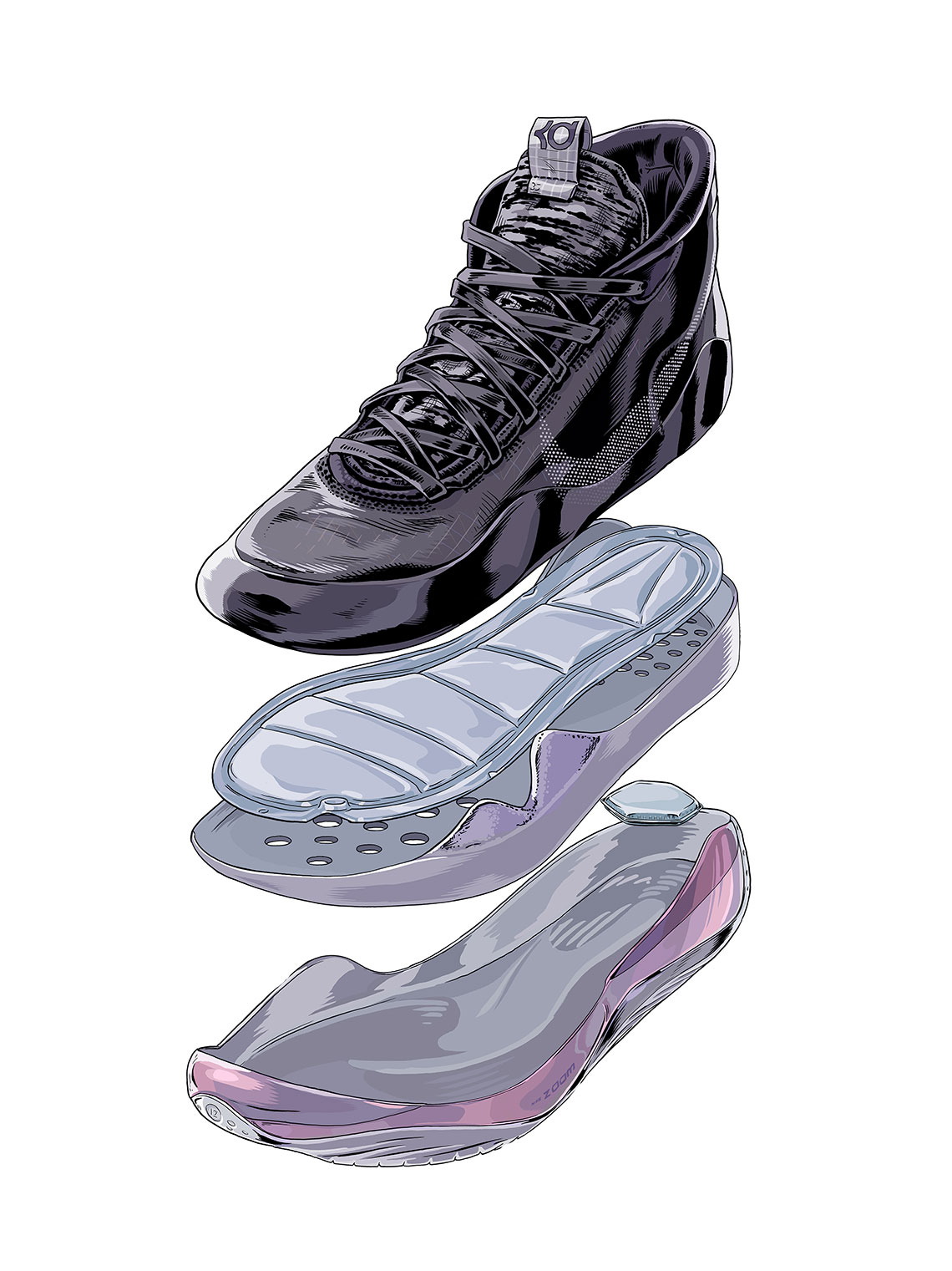 Nike Kd 12 Design Sketch 4