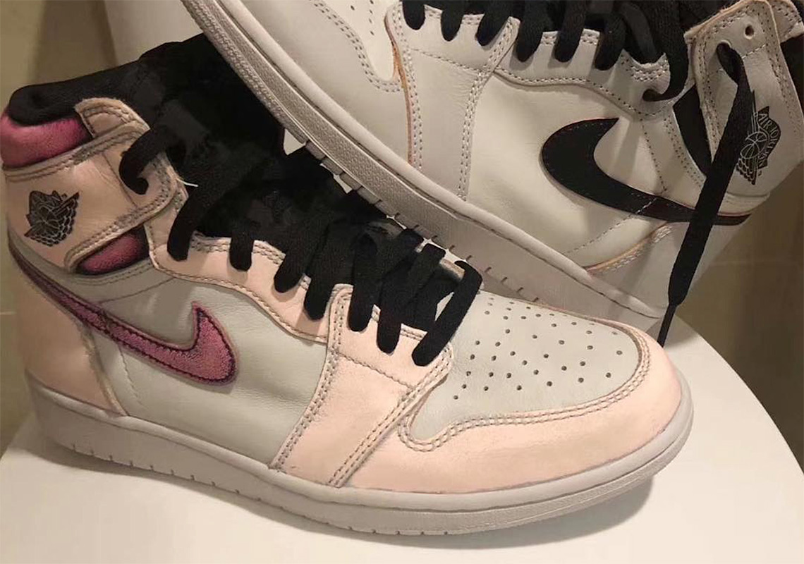 Here Is What The Nike SB x Air Jordan 1 “Light Bone”‘s Under Layer Looks Like