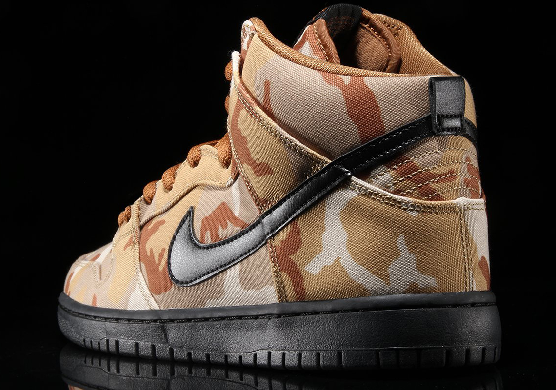 Nike Sb Dunk High Desert Camo Bq6826 200 4