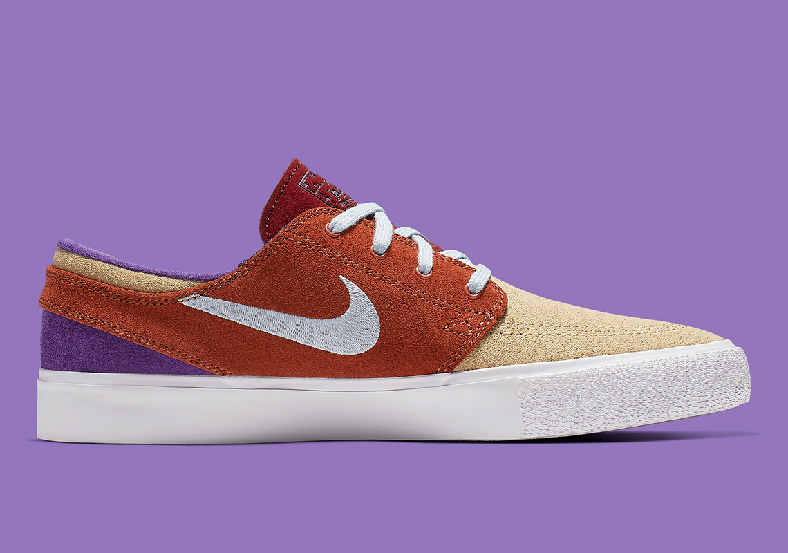 Nike Sb Janoski Brown Tan Purple Aq7475 201 6