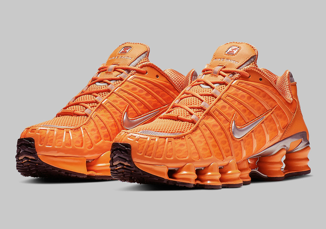 The Nike Shox TL Is Arriving In A Bright Orange