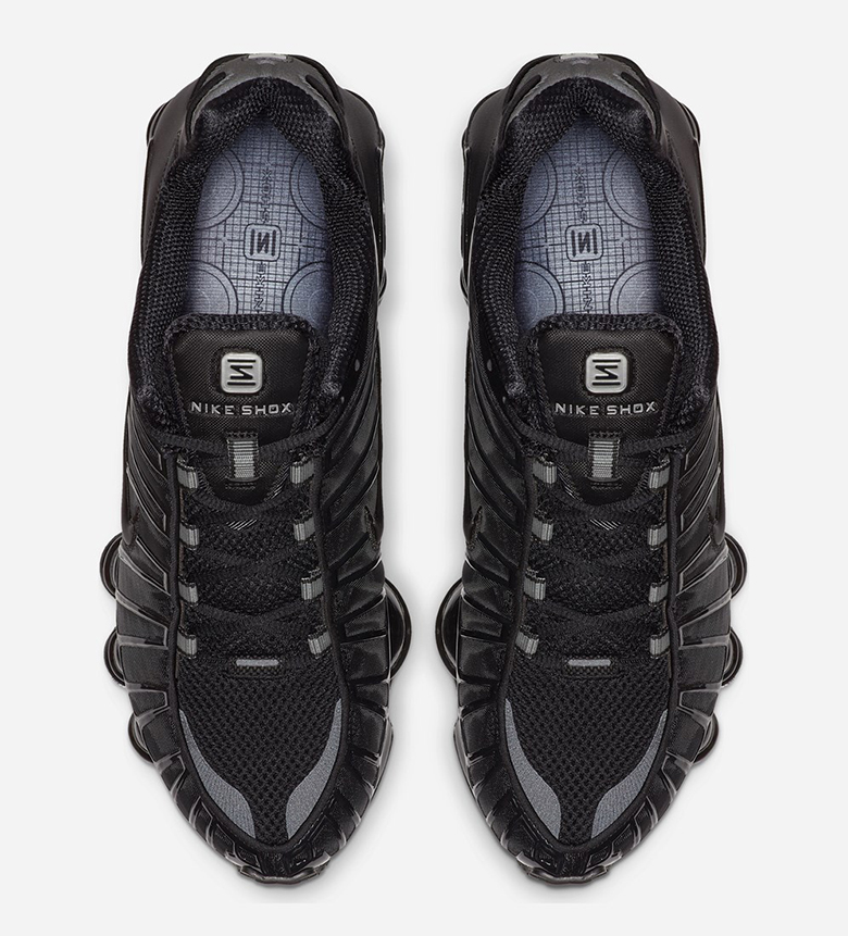 Nike Shox Tl Triple Black Bv1127 001 2