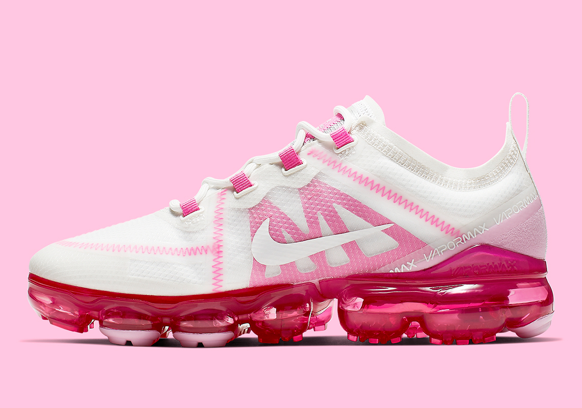 Nike Vapormax 2019 Womens Pink White Ar6632 105 3