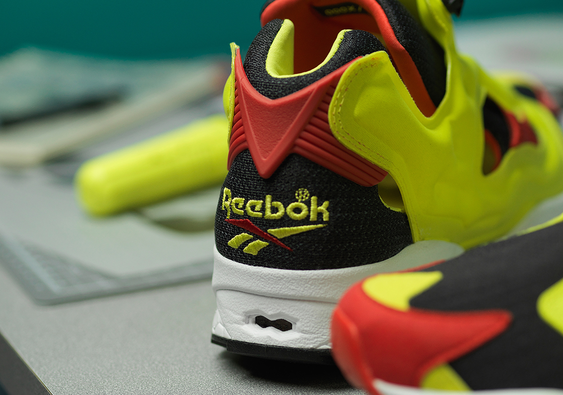 Reebok Instapump Fury Og Citron Red Black 4