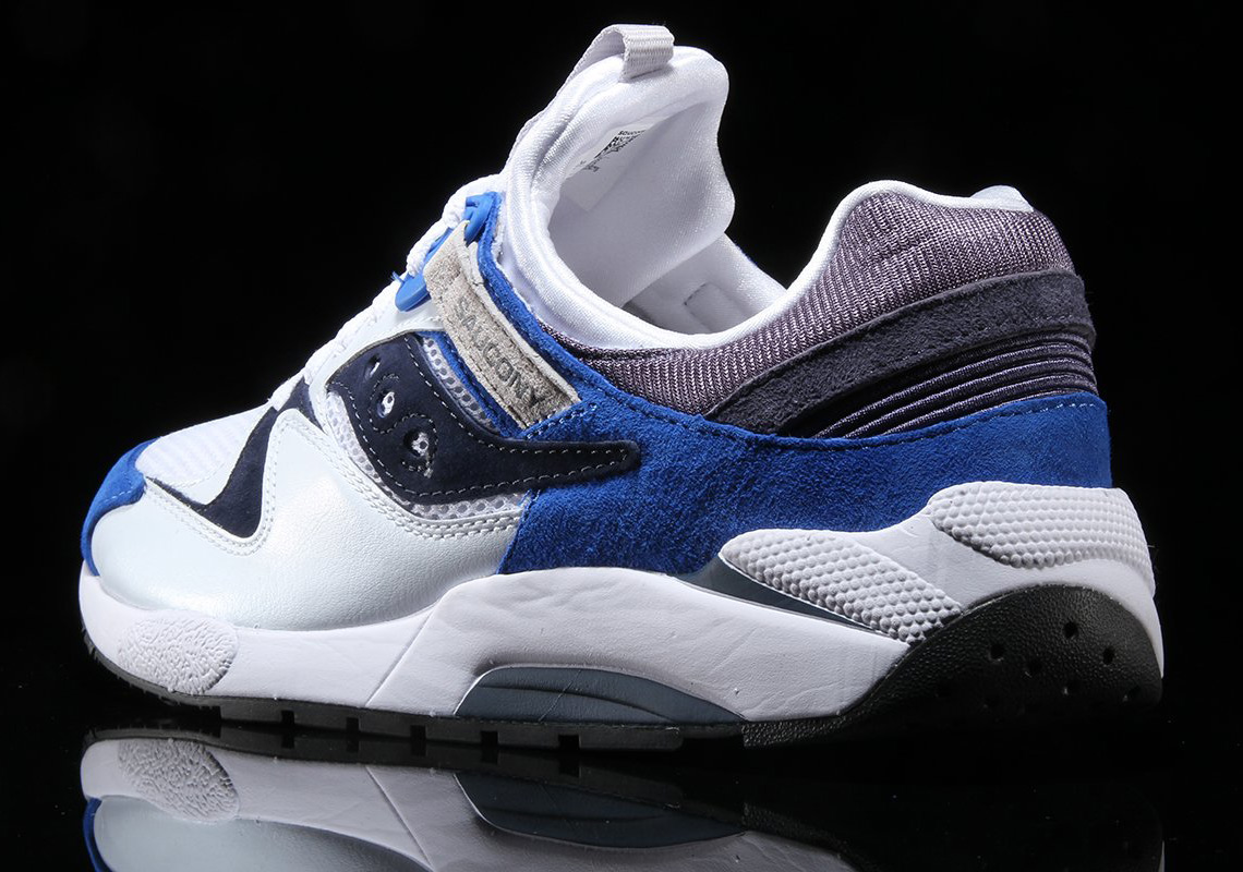 Saucony Grid 9000 Blue Grey 7