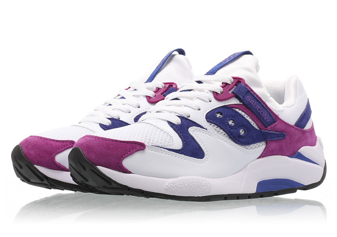 Saucony Grid 9000 Purple Blue 1