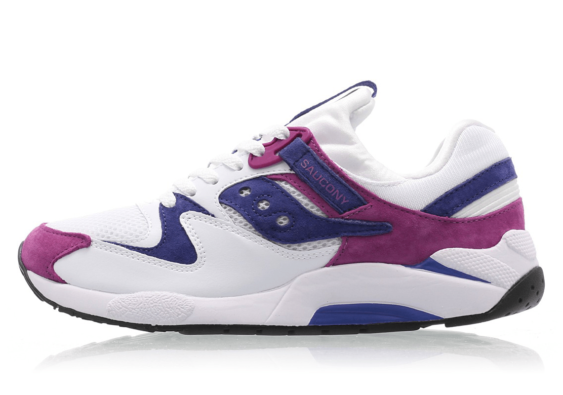 Saucony Grid 9000 Purple Blue 2