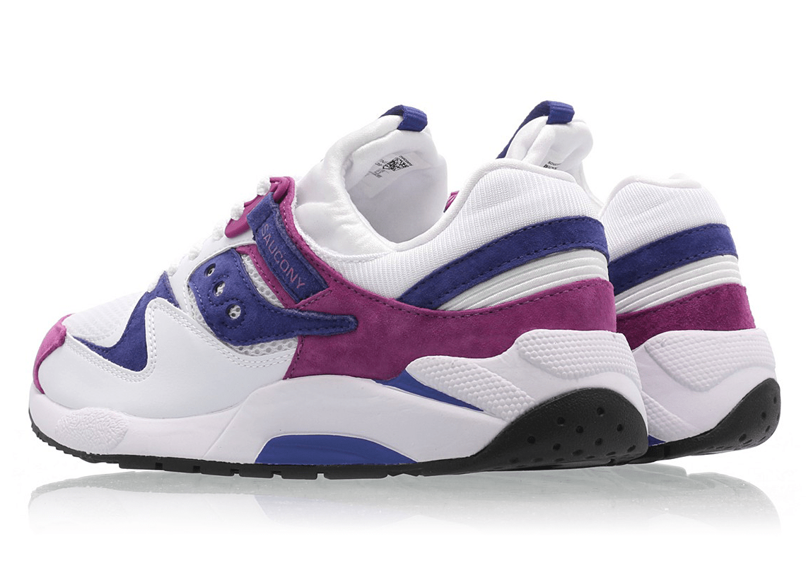 Saucony Grid 9000 Purple Blue 3