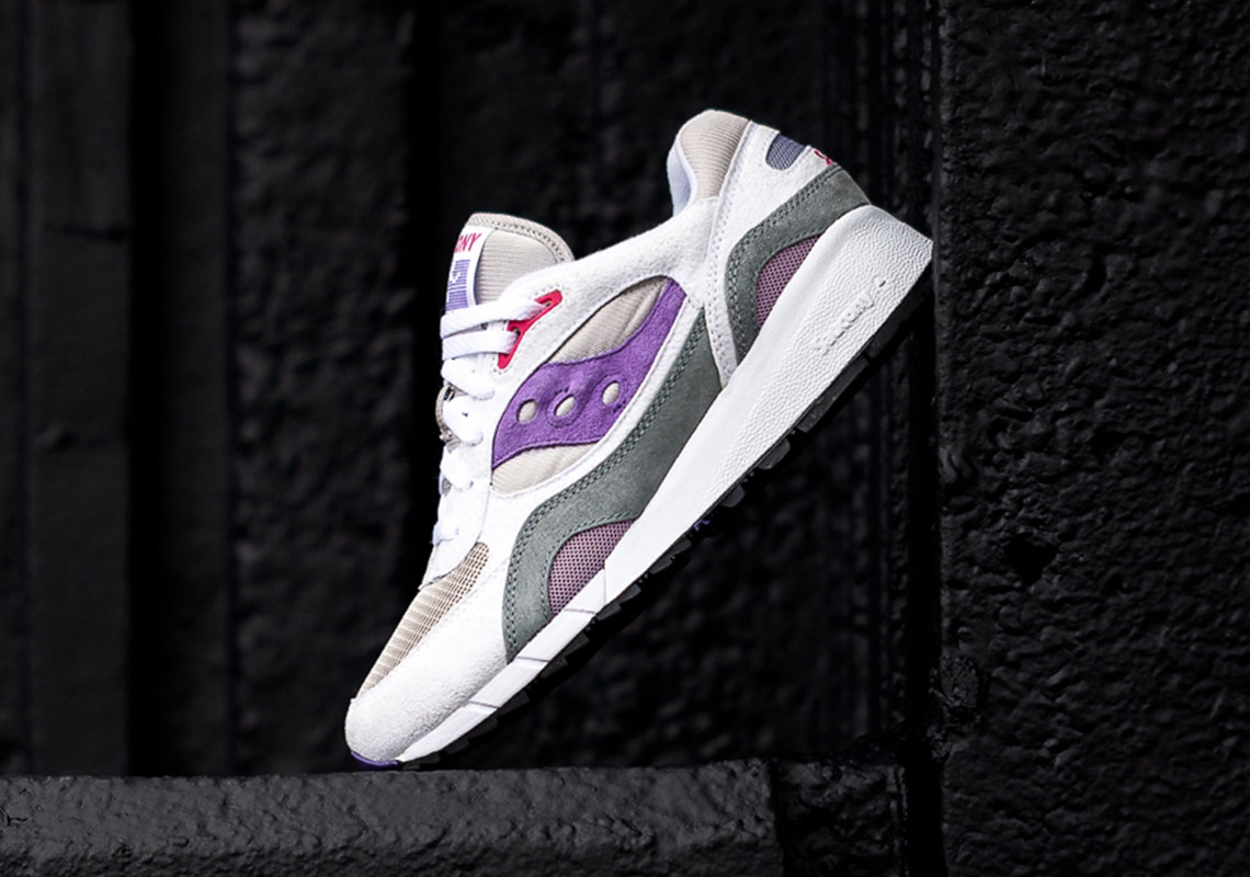 Saucony Shadow 6000 White Purple S70441 2