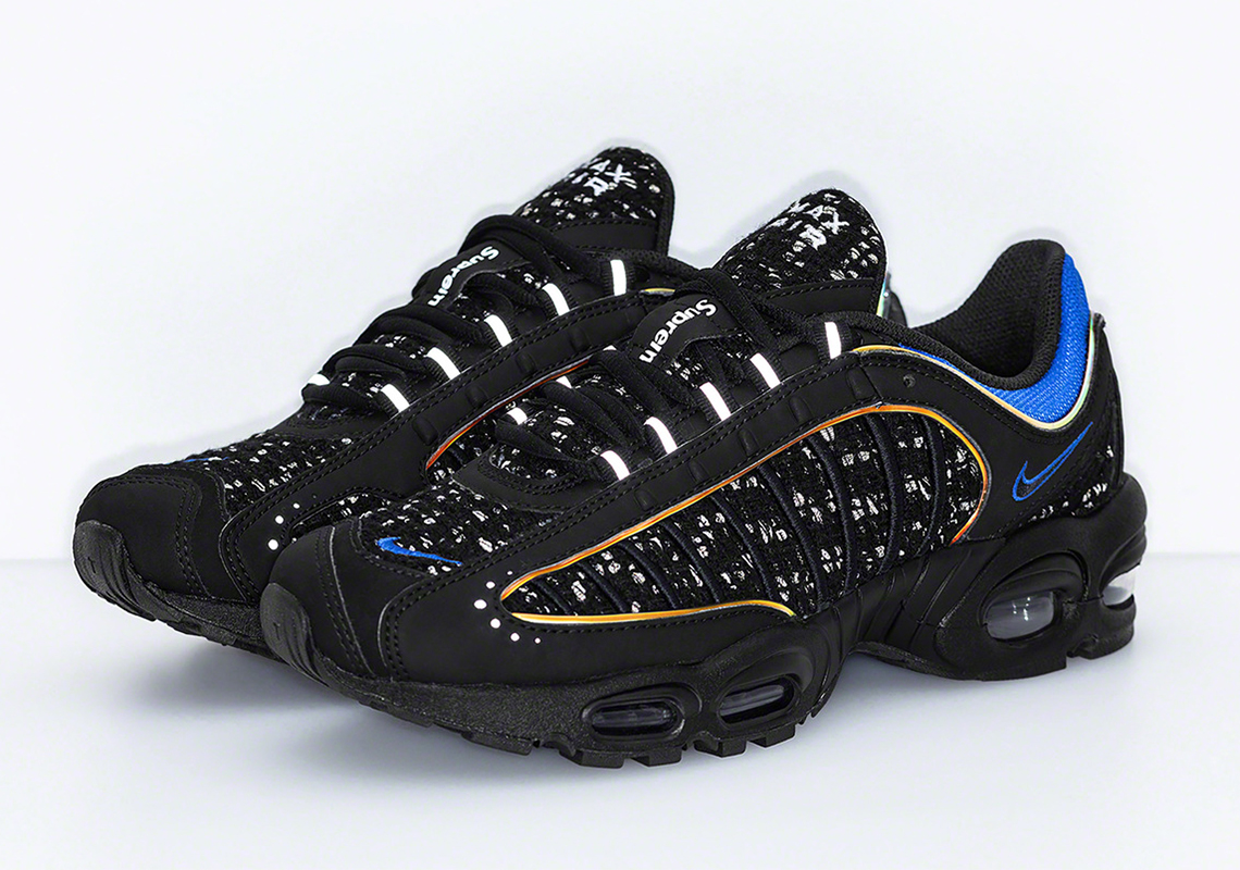 Supreme Nike Air Max Tailwind 4 Black Blue At3854 001 5