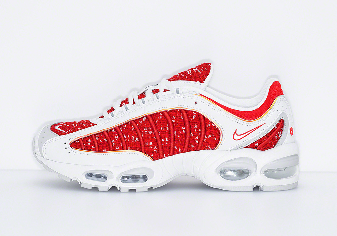 Supreme Nike Air Max Tailwind 4 Red White At3854 100 2