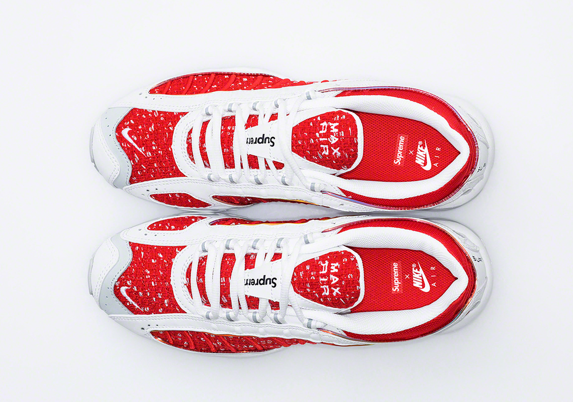 Supreme Nike Air Max Tailwind 4 Red White At3854 100 5