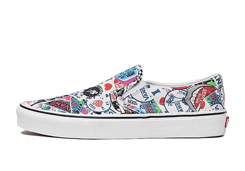 Vans Slip On All Over History Logos 3