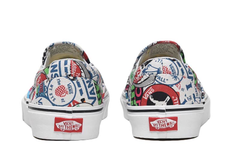 Vans Slip On All Over History Logos 4