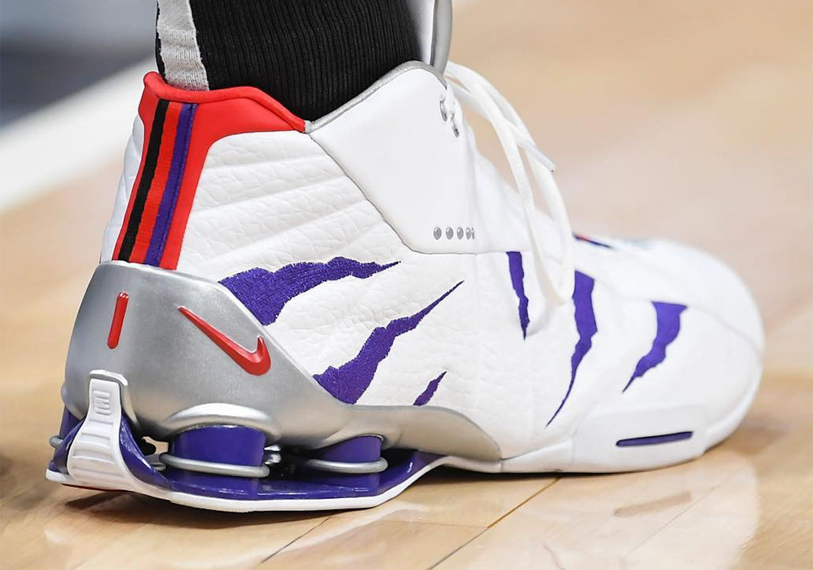 Another Raptors Tribute On Vince Carter's Nike Shox BB4 PE